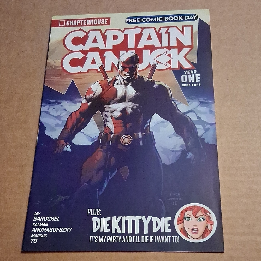 Captain Canuck Comic Book Year One